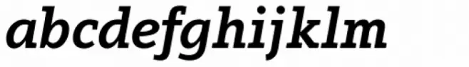 Arventa Slab Pro Black Italic