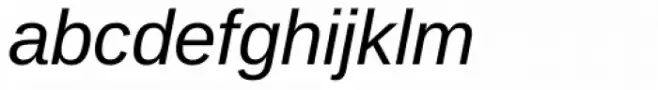 Ascender Sans Italic