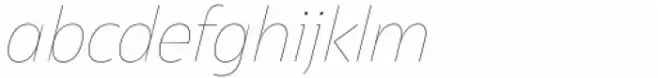 Asgard Thin Italic