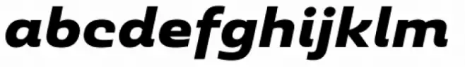 Ashemore Extended Black Italic