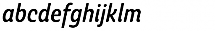 Ashemore Softened Condensed Medium Italic