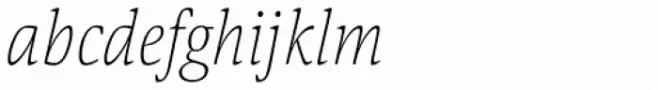Askan Slim Thin Italic