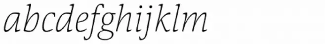 Askan Thin Italic