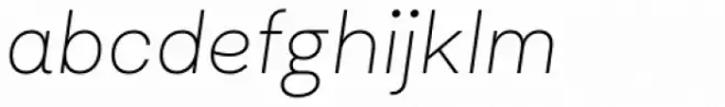 Asket Thin Italic