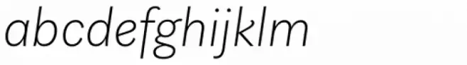 Aspen Ultralight Italic