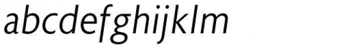 Astoria Sans Light Italic