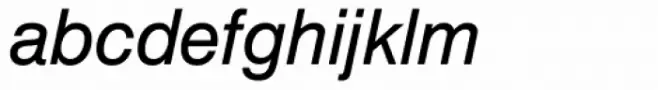AT Triumvirate Italic