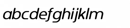 Ata Rounded 55 Italic