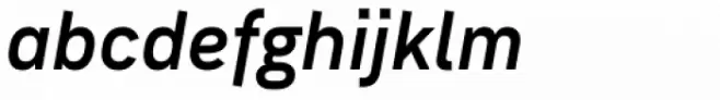 Atenta Medium Italic