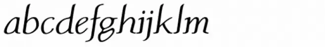 Atlantic Serif OSF Italic