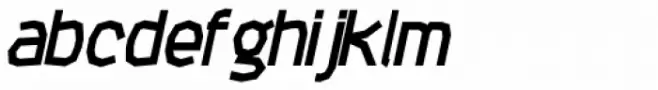 Attac Black Italic