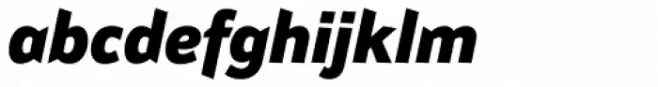 Attention Pro Heavy Italic