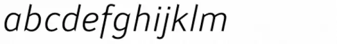 Attention Std Light Italic