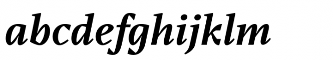 Audela Bold Italic