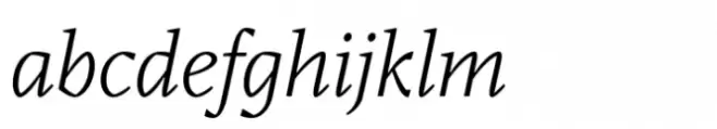 Audela Book Italic