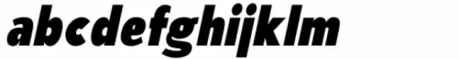 Aukim Extra Black Condensed Italic