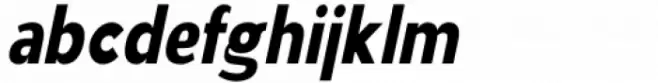 Aukim Extra Bold Condensed Italic