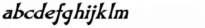 Aure Nox CJ Bold Italic