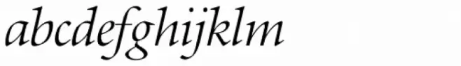 Aurelia Std Light Italic