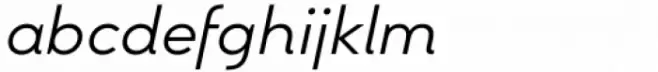 Aurore Grotesque Light Italic
