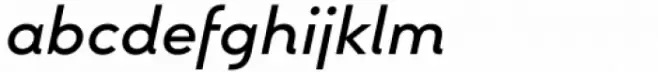 Aurore Grotesque Medium Italic