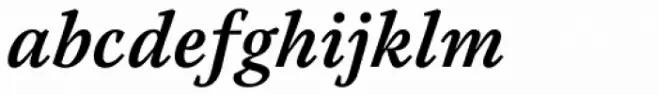 Austera Text Demibold Italic