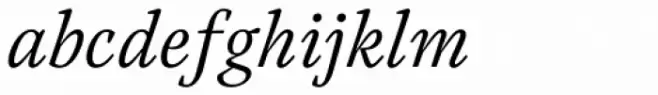 Austera Text Light Italic