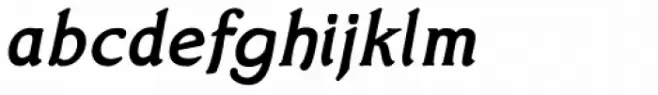 Avenue Demi Bold Italic