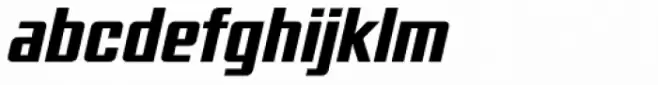 Avionic Condensed Bold Oblique