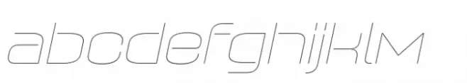 Axaxax Ultra Light Italic