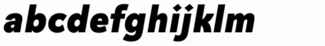 Axeo Sans Black Italic