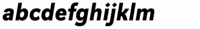 Axeo Sans Extrabold Italic