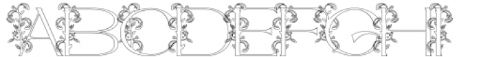 Axmiq Richard Monogram Outline