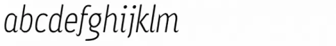 Ayumi Pro Light Italic