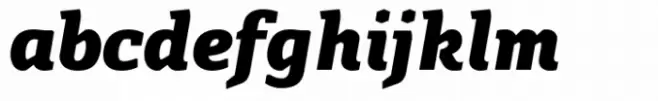 Azania Extra Bold Italic