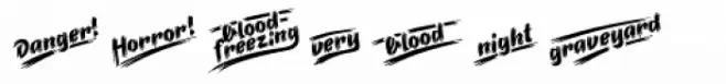 B-Movie Retro Catchwords