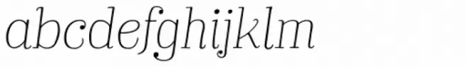 Bach Extra Light Italic