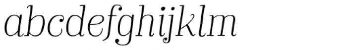 Bach Light Italic
