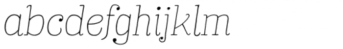 Bach Thin Italic