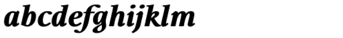 Bague Caption Black Italic