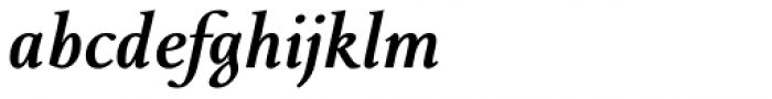 Bague Text DemiBold Italic