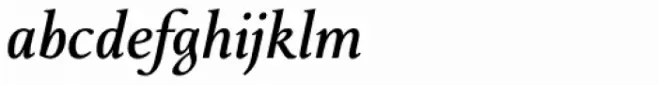 Bague Text Medium Italic