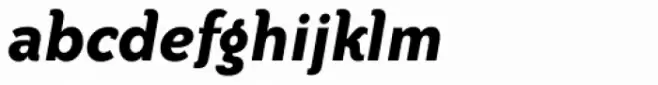 Bailey Sans Bold Italic