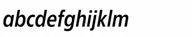 Bajazzo Narrow Medium Italic