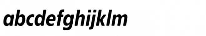 Bajazzo Rounded Narrow Semibold Italic
