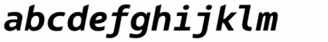 Bale Mono Bold Italic