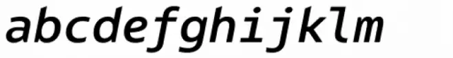 Bale Mono Medium Italic