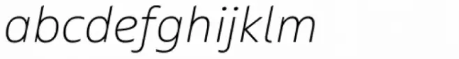 Bale Thin Italic