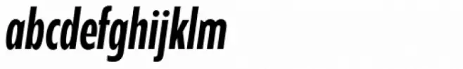 Balgin Black Condensed Italic