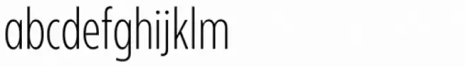 Balgin Extra Light Condensed